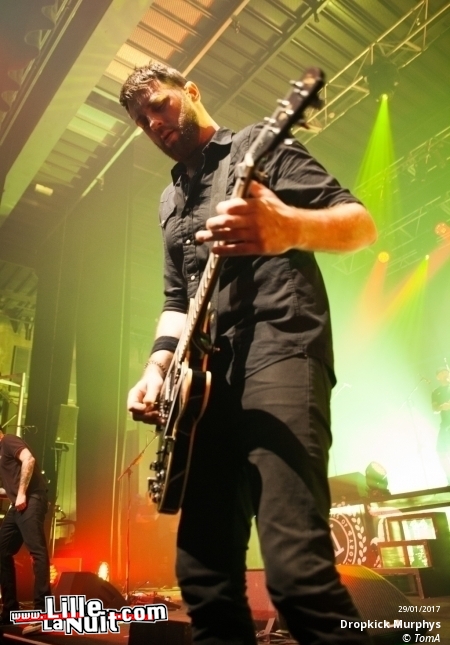 Dropkick Murphys + Slapshot + Skinny Lister à l’Aéronef en live - photo n°6