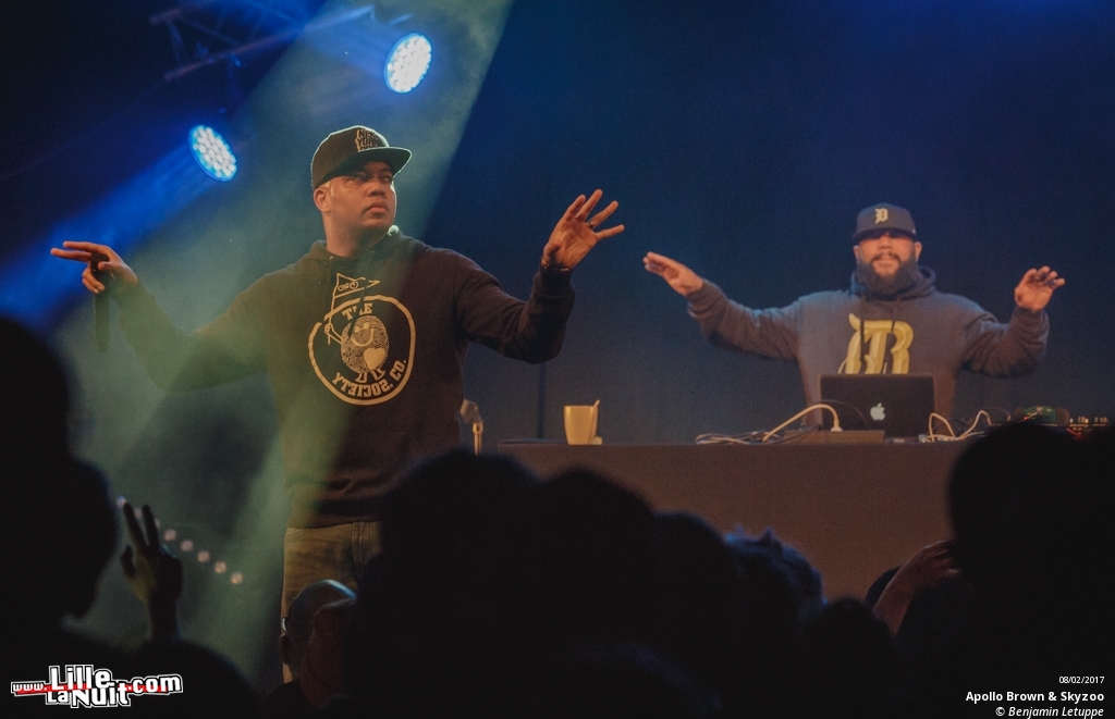 Apollo Brown & Skyzoo + Malik Berki & Mystraw au Grand Mix en live - photo n°6