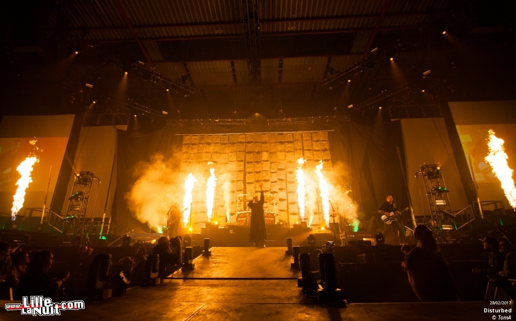 Avenged Sevenfold + Disturbed + Chevelle au Zénith de Lille en live - photo n°3