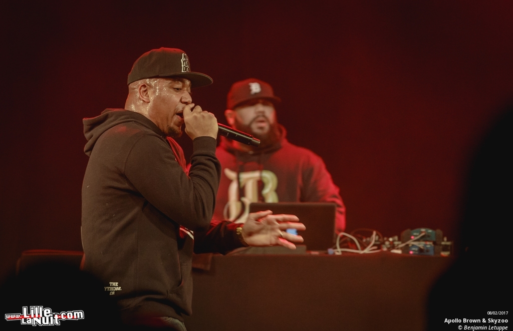 Apollo Brown & Skyzoo + Malik Berki & Mystraw au Grand Mix en live - photo n°12