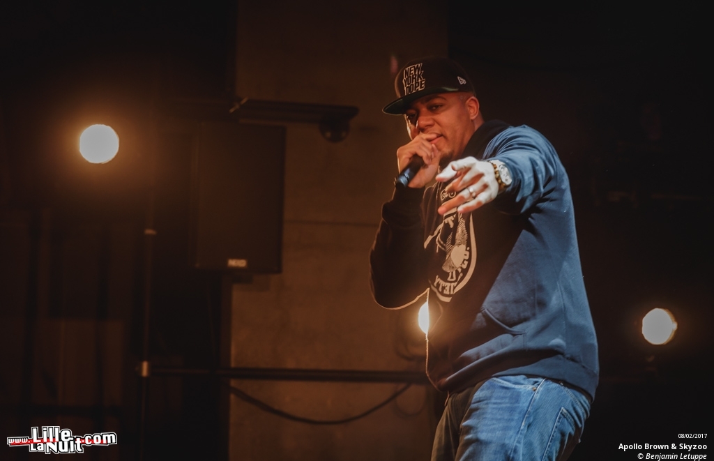 Apollo Brown & Skyzoo + Malik Berki & Mystraw au Grand Mix en live - photo n°13