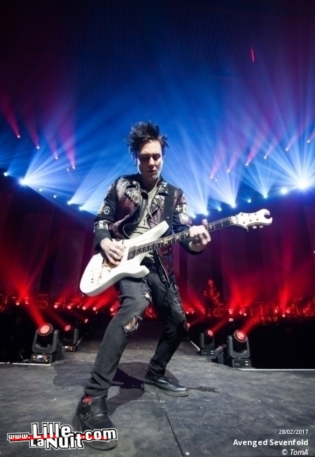 Avenged Sevenfold + Disturbed + Chevelle au Zénith de Lille en live - photo n°3