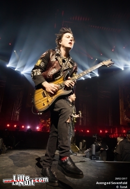 Avenged Sevenfold + Disturbed + Chevelle au Zénith de Lille en live - photo n°10