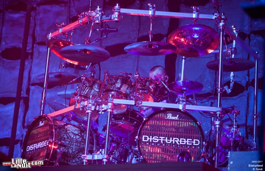 Avenged Sevenfold + Disturbed + Chevelle au Zénith de Lille en live - photo n°20