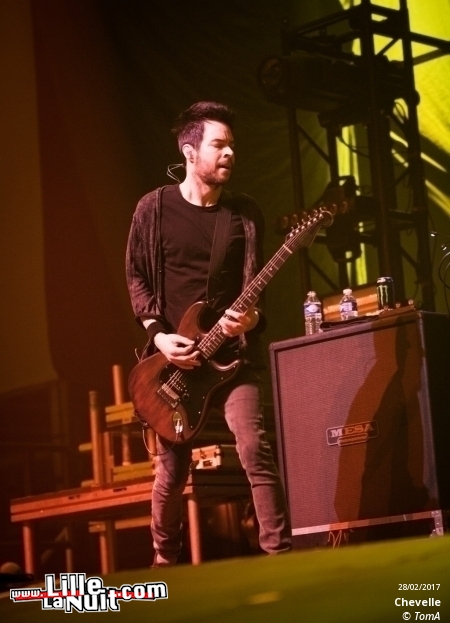 Avenged Sevenfold + Disturbed + Chevelle au Zénith de Lille en live - photo n°9