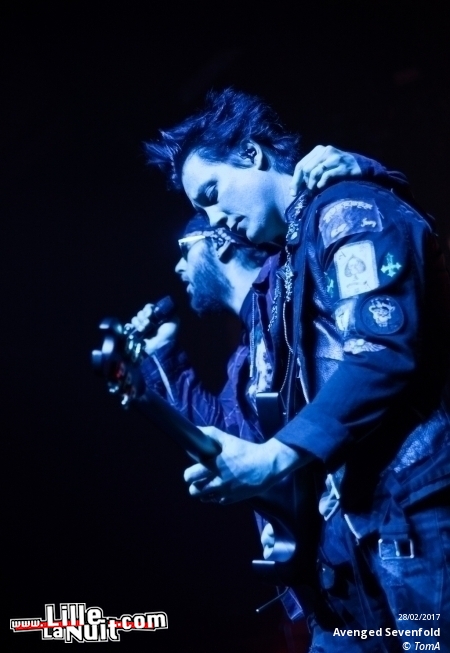 Avenged Sevenfold + Disturbed + Chevelle au Zénith de Lille en live - photo n°13