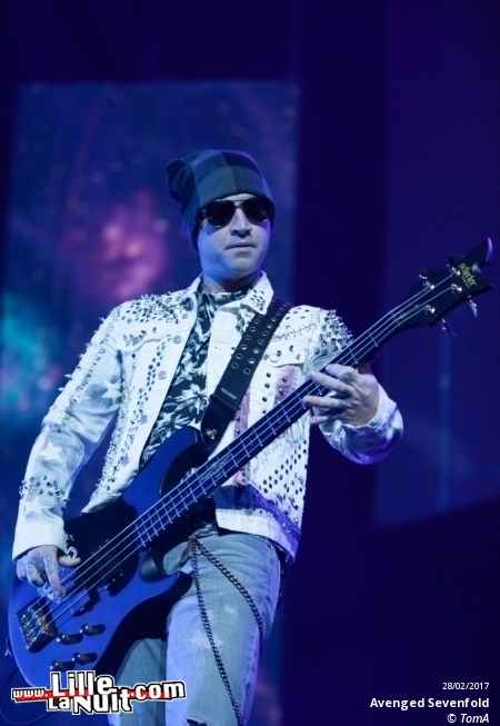 Avenged Sevenfold + Disturbed + Chevelle au Zénith de Lille en live - photo n°27