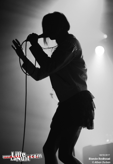 Blonde Redhead + Avec le Soleil Sortant de sa Bouche à l’Aéronef en live - photo n°2