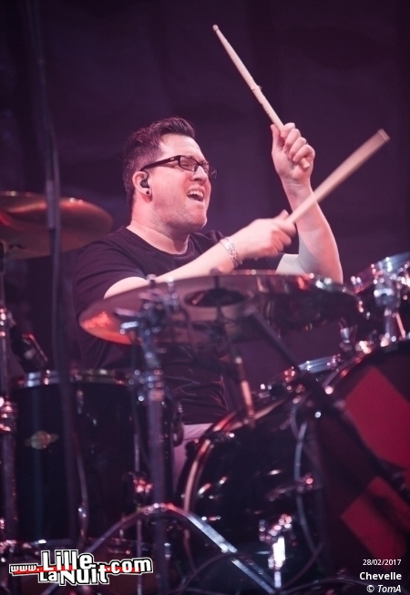 Avenged Sevenfold + Disturbed + Chevelle au Zénith de Lille en live - photo n°5