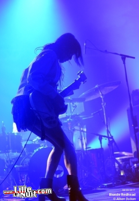 Blonde Redhead + Avec le Soleil Sortant de sa Bouche à l’Aéronef en live - photo n°4