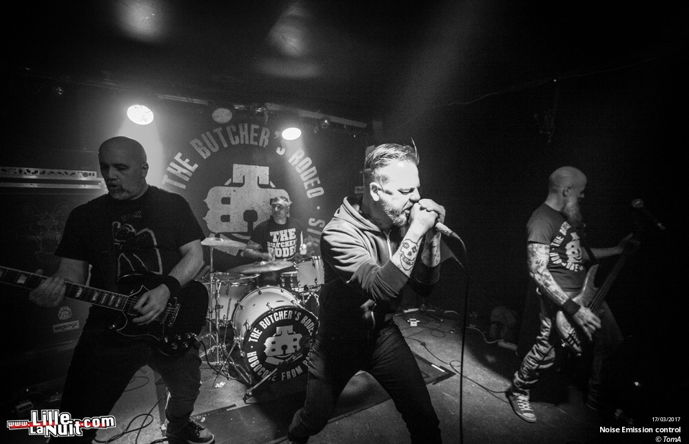 The Butcher’s Rodeo + Noise Emission Control au Circus en live - photo n°4