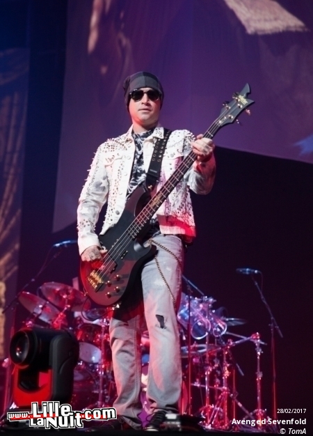 Avenged Sevenfold + Disturbed + Chevelle au Zénith de Lille en live - photo n°9