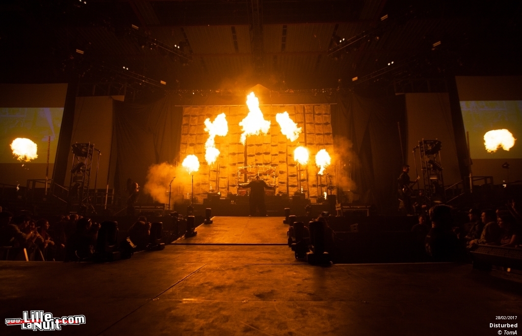 Avenged Sevenfold + Disturbed + Chevelle au Zénith de Lille en live - photo n°25