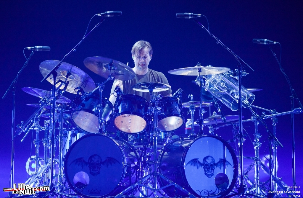 Avenged Sevenfold + Disturbed + Chevelle au Zénith de Lille en live - photo n°25