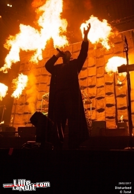 Avenged Sevenfold + Disturbed + Chevelle au Zénith de Lille en live - photo n°23