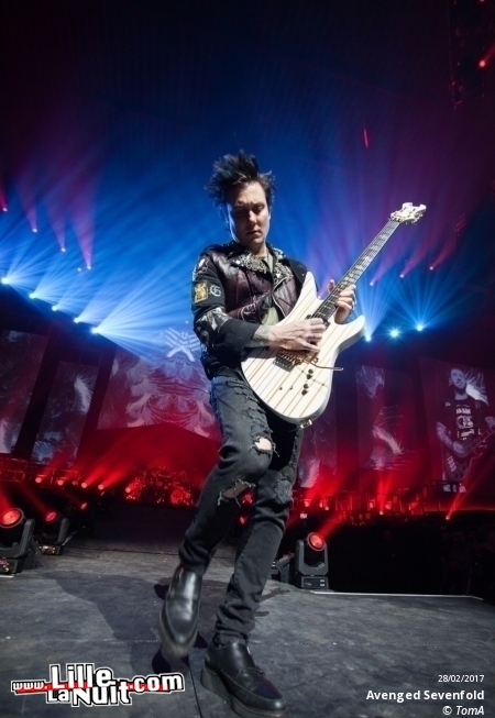 Avenged Sevenfold + Disturbed + Chevelle au Zénith de Lille en live - photo n°36