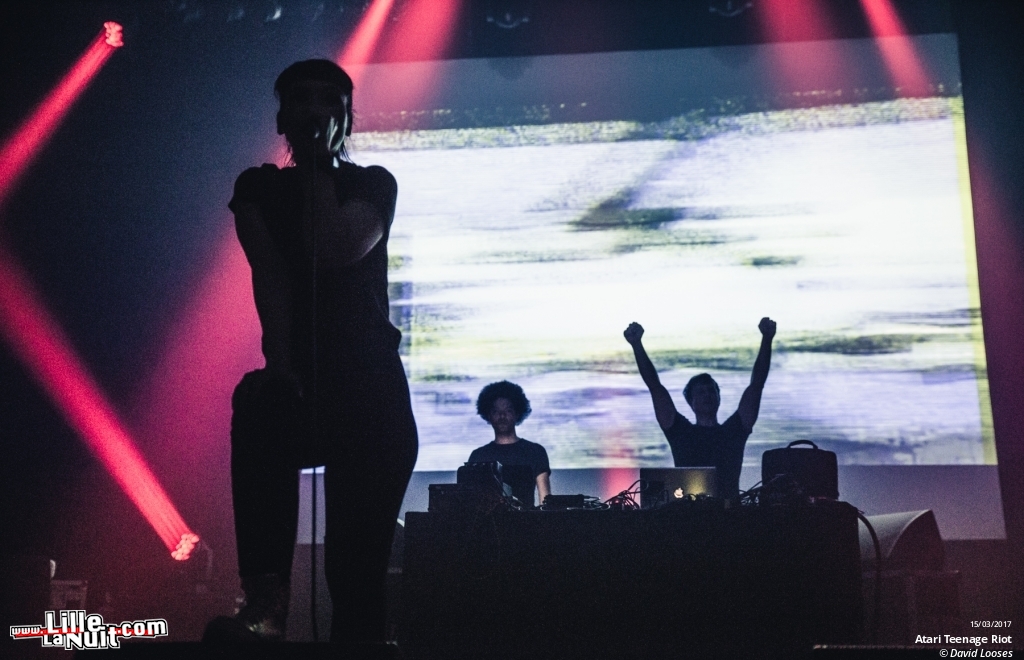 Atari Teenage Riot + Manu Le Malin + David Asko à l’Aéronef de Lille en live - photo n°16