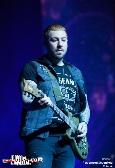 Avenged Sevenfold + Disturbed + Chevelle au Zénith de Lille en live - photo n°26