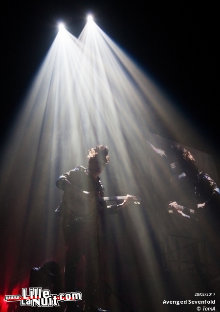 Avenged Sevenfold + Disturbed + Chevelle au Zénith de Lille en live - photo n°17