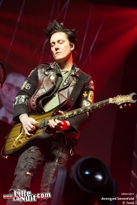 Avenged Sevenfold + Disturbed + Chevelle au Zénith de Lille en live - photo n°15