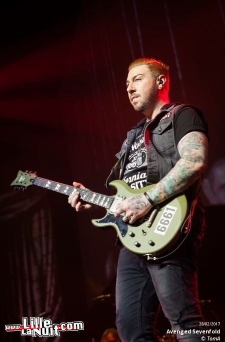Avenged Sevenfold + Disturbed + Chevelle au Zénith de Lille en live - photo n°16