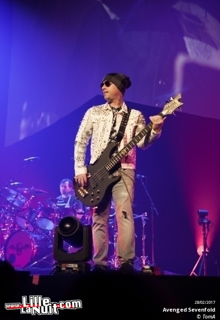 Avenged Sevenfold + Disturbed + Chevelle au Zénith de Lille en live - photo n°7