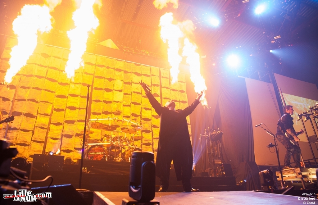 Avenged Sevenfold + Disturbed + Chevelle au Zénith de Lille en live - photo n°17
