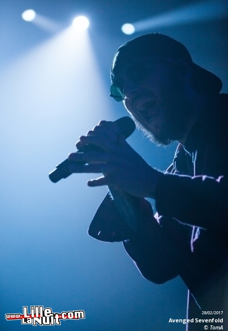 Avenged Sevenfold + Disturbed + Chevelle au Zénith de Lille en live - photo n°23