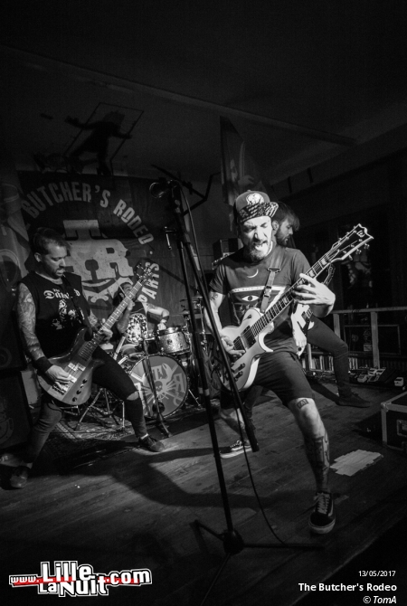 The Butcher’s Rodeo + Rivans + Shot In The Head au Télégraphe à Ath en live - photo n°36