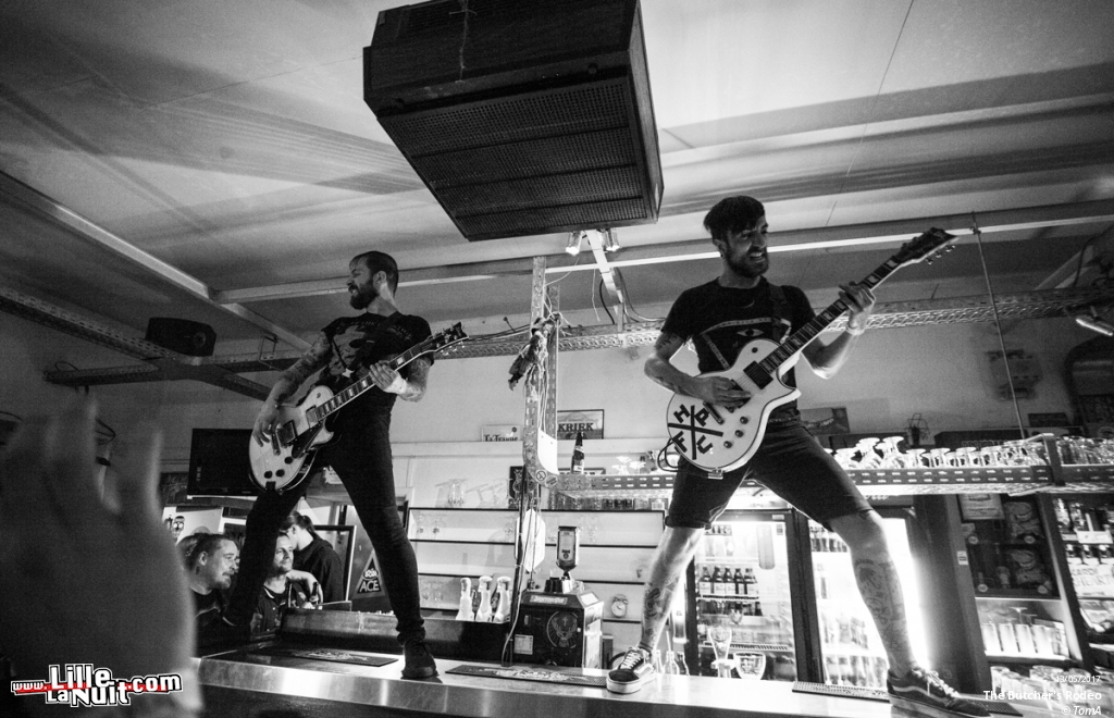 The Butcher’s Rodeo + Rivans + Shot In The Head au Télégraphe à Ath en live - photo n°13