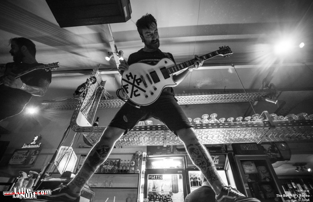 The Butcher’s Rodeo + Rivans + Shot In The Head au Télégraphe à Ath en live - photo n°15