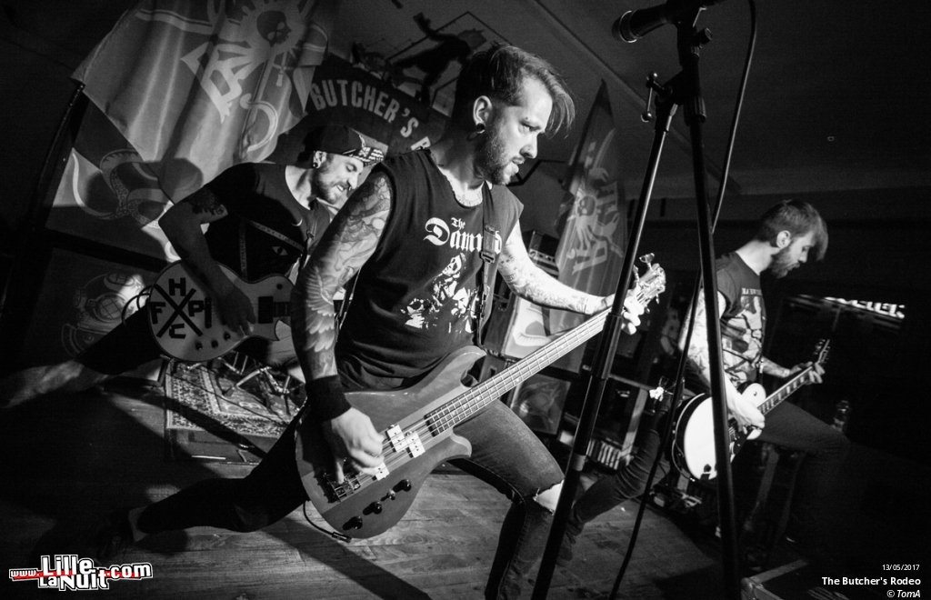 The Butcher’s Rodeo + Rivans + Shot In The Head au Télégraphe à Ath en live - photo n°39