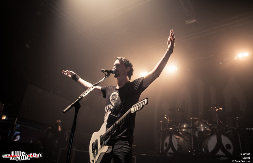 Gojira + The Lumberjack Feedback au Splendid en live - photo n°13