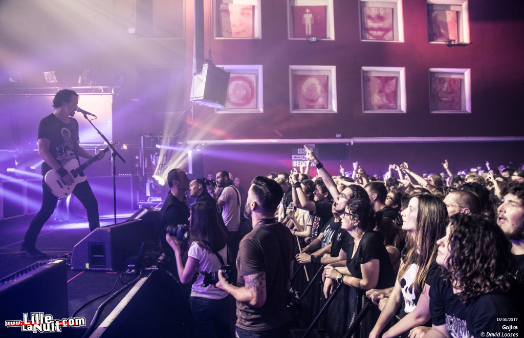 Gojira + The Lumberjack Feedback au Splendid en live - photo n°22