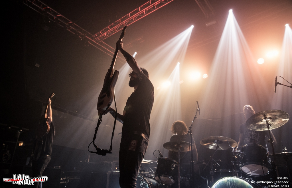 Gojira + The Lumberjack Feedback au Splendid en live - photo n°15