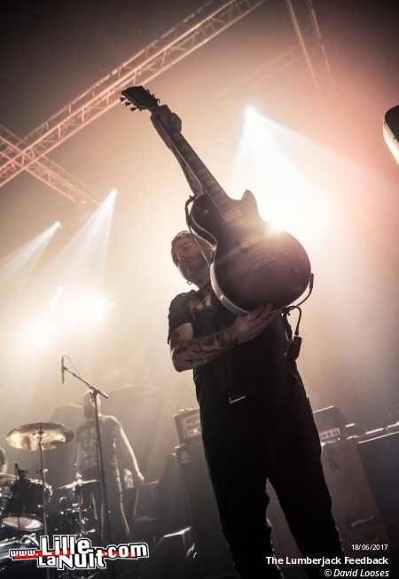 Gojira + The Lumberjack Feedback au Splendid en live - photo n°16