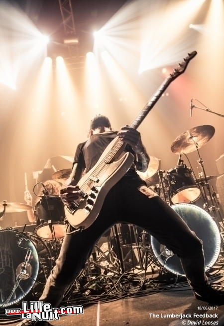 Gojira + The Lumberjack Feedback au Splendid en live - photo n°8