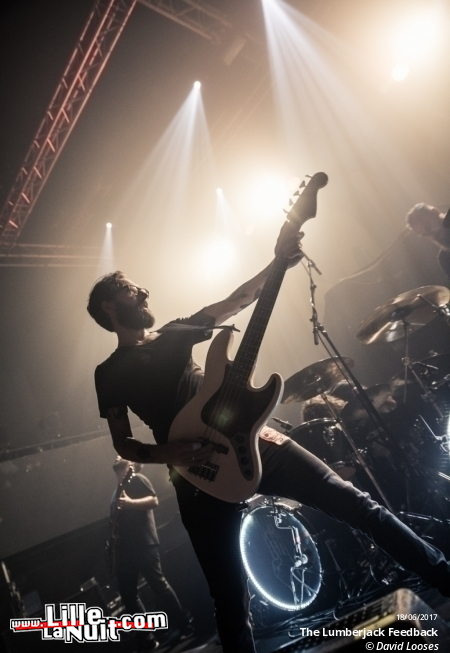 Gojira + The Lumberjack Feedback au Splendid en live - photo n°14