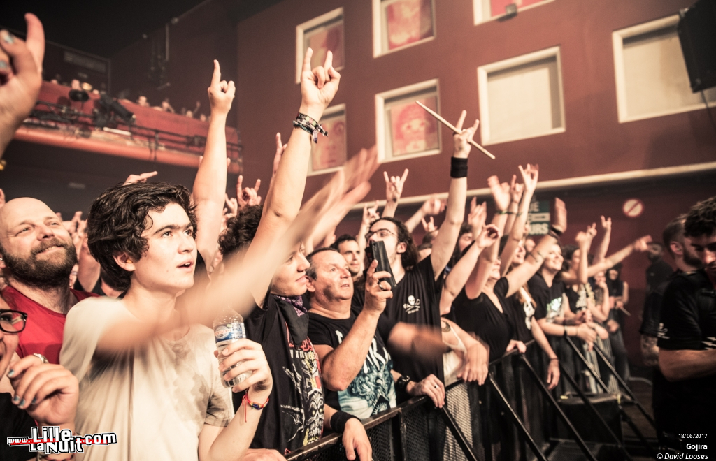 Gojira + The Lumberjack Feedback au Splendid en live - photo n°10