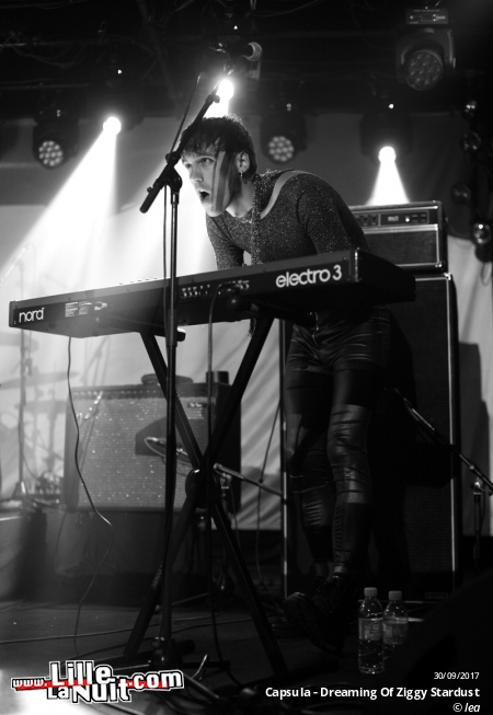 Capsula – Dreaming Of Ziggy Stardust + Vaillant au Club de l’Aéronef en live - photo n°10