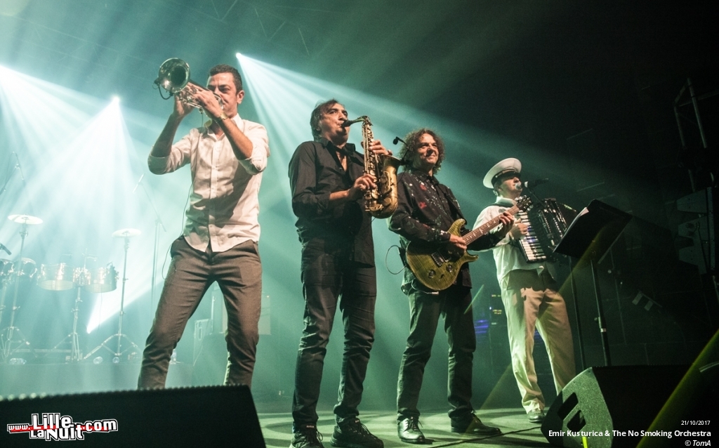 Emir Kusturica & The No Smoking Orchestra + Ukuleleboboys à l’Aéronef en live - photo n°2