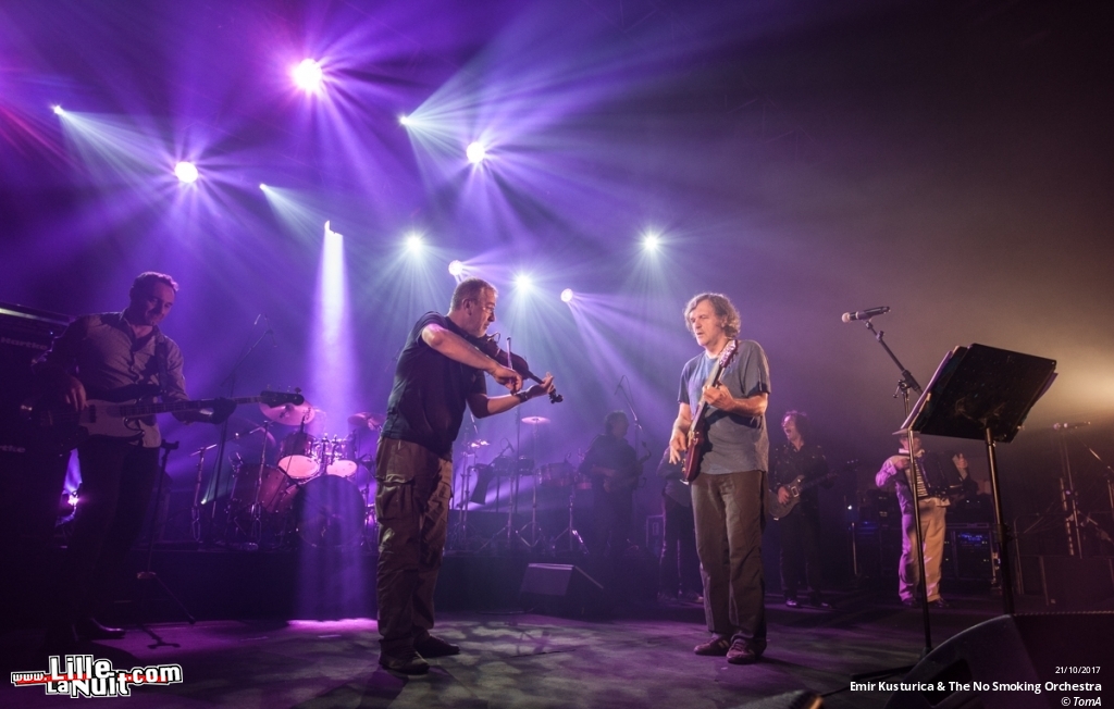 Emir Kusturica & The No Smoking Orchestra + Ukuleleboboys à l’Aéronef en live - photo n°9