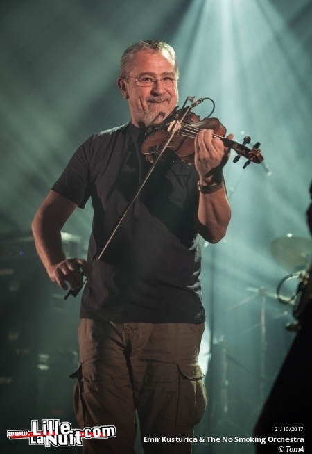 Emir Kusturica & The No Smoking Orchestra + Ukuleleboboys à l’Aéronef en live - photo n°11