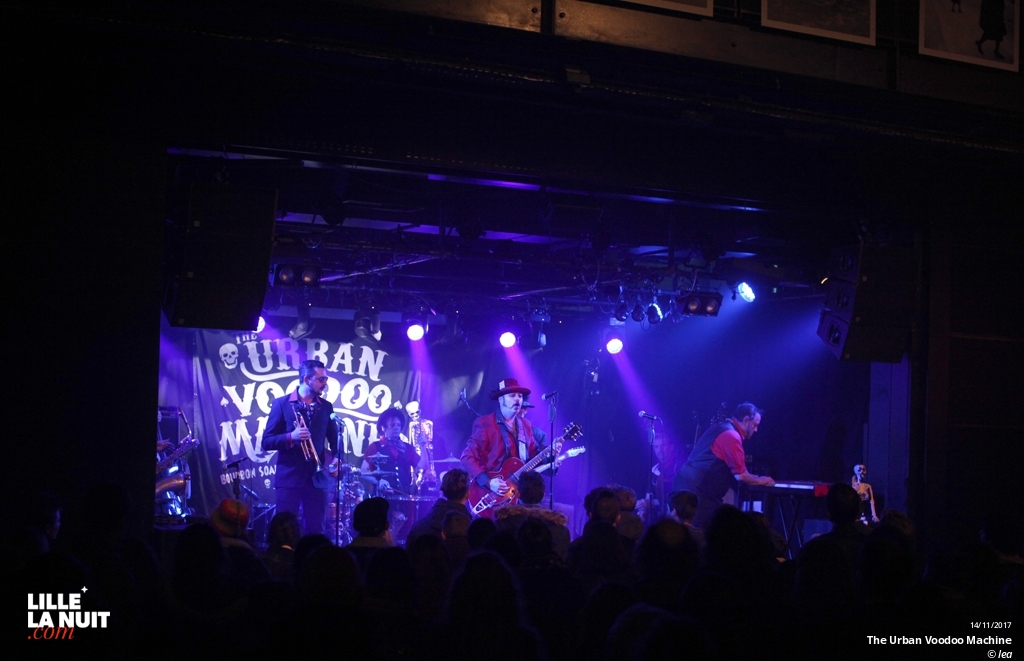 The Urban Voodoo Machine + Galapiat Cirque à l’Aéronef en live - photo n°12