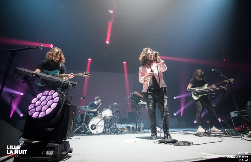 Julien Doré + Aloha Orchestra au Zenith de Lille en live - photo n°12