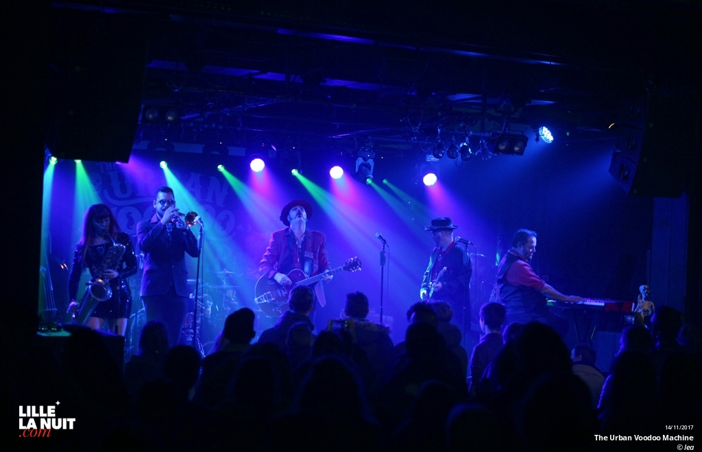 The Urban Voodoo Machine + Galapiat Cirque à l’Aéronef en live - photo n°11