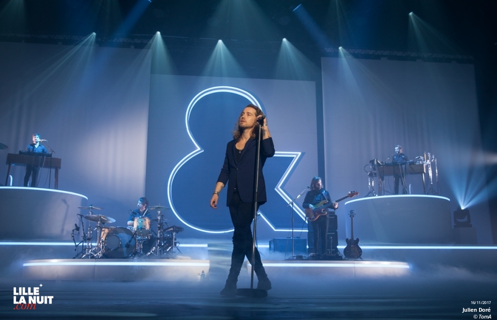 Julien Doré + Aloha Orchestra au Zenith de Lille en live - photo n°3