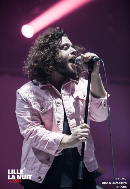 Julien Doré + Aloha Orchestra au Zenith de Lille en live - photo n°3
