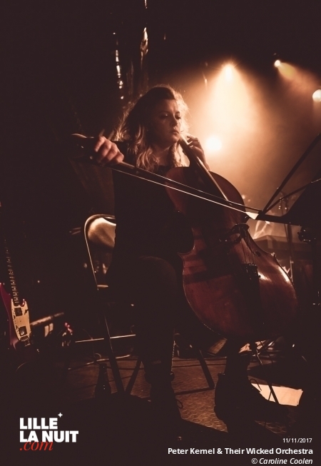 BRNS + Peter Kernel & Their Wicked Orchestra aux 4Ecluses en live - photo n°2