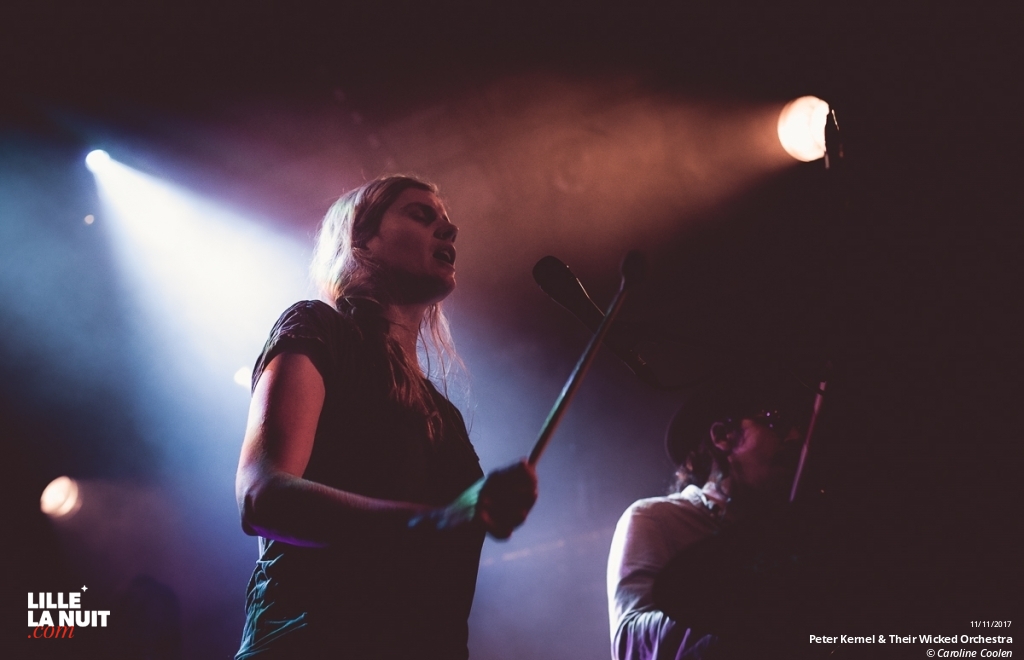 BRNS + Peter Kernel & Their Wicked Orchestra aux 4Ecluses en live - photo n°1